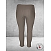 Only-M Travel Pantalon Enkel Broek  Met Splitje TAUPE